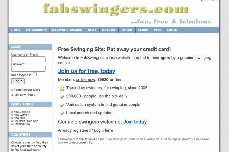 Sites Like FabSwingers [2023] Find Best Alternatives