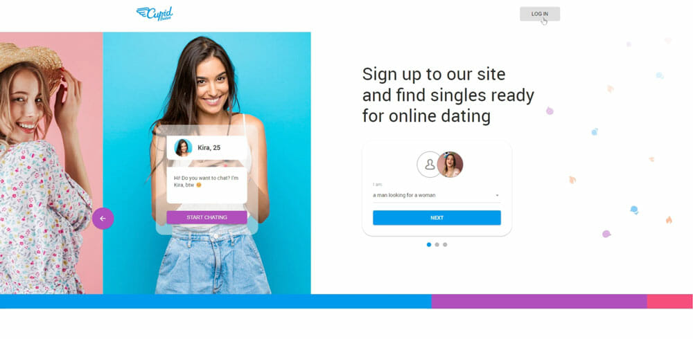 CupiDates main page
